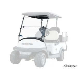 SuperATV Corsa Blue Club Car Precedent Flip Down Windshield