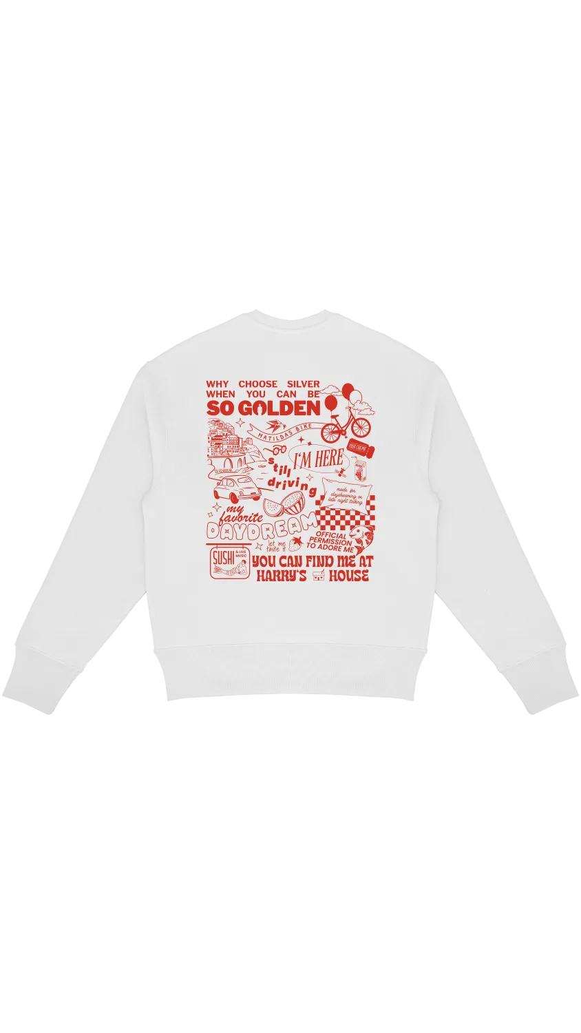 Sweater (Oversized) mit "So golden" Motiv