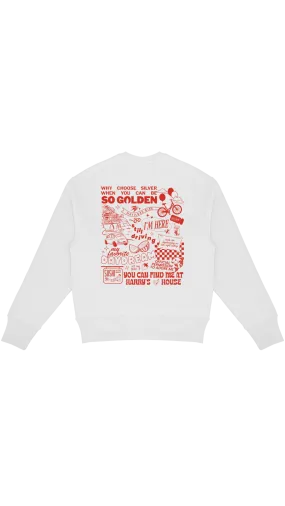 Sweater (Oversized) mit "So golden" Motiv