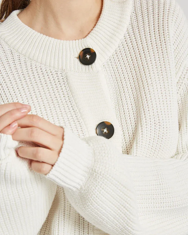 The Affie Cardi 2.0 by Minimum - Broken White