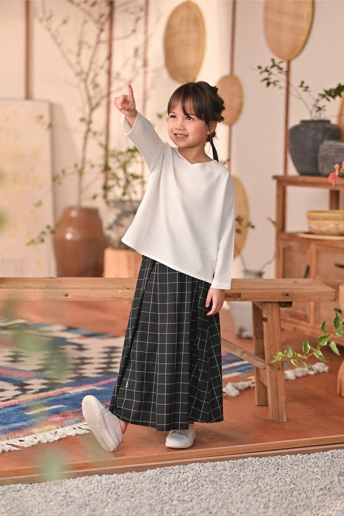 The Heiwa A-Line Skirt - Mado