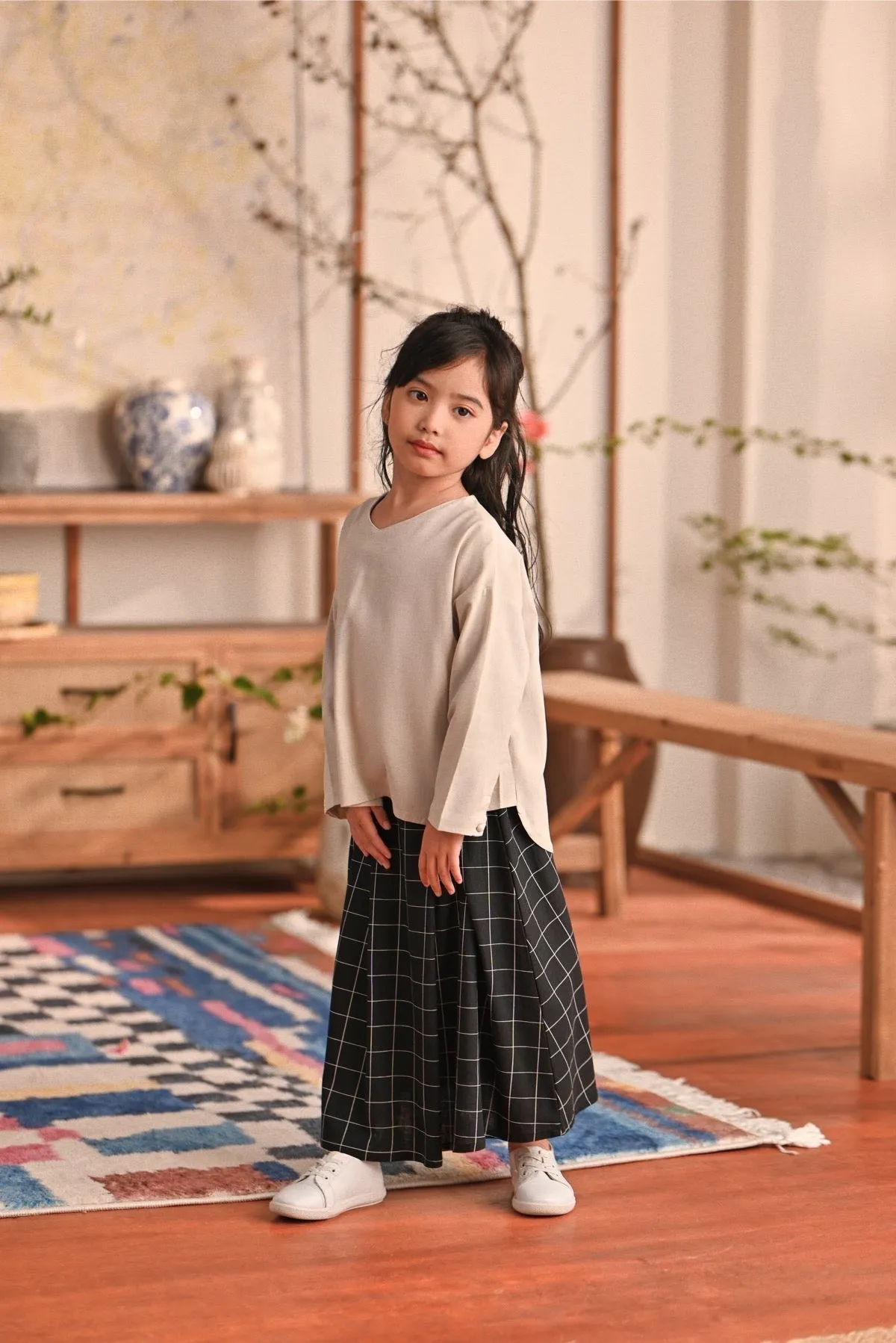The Heiwa A-Line Skirt - Mado