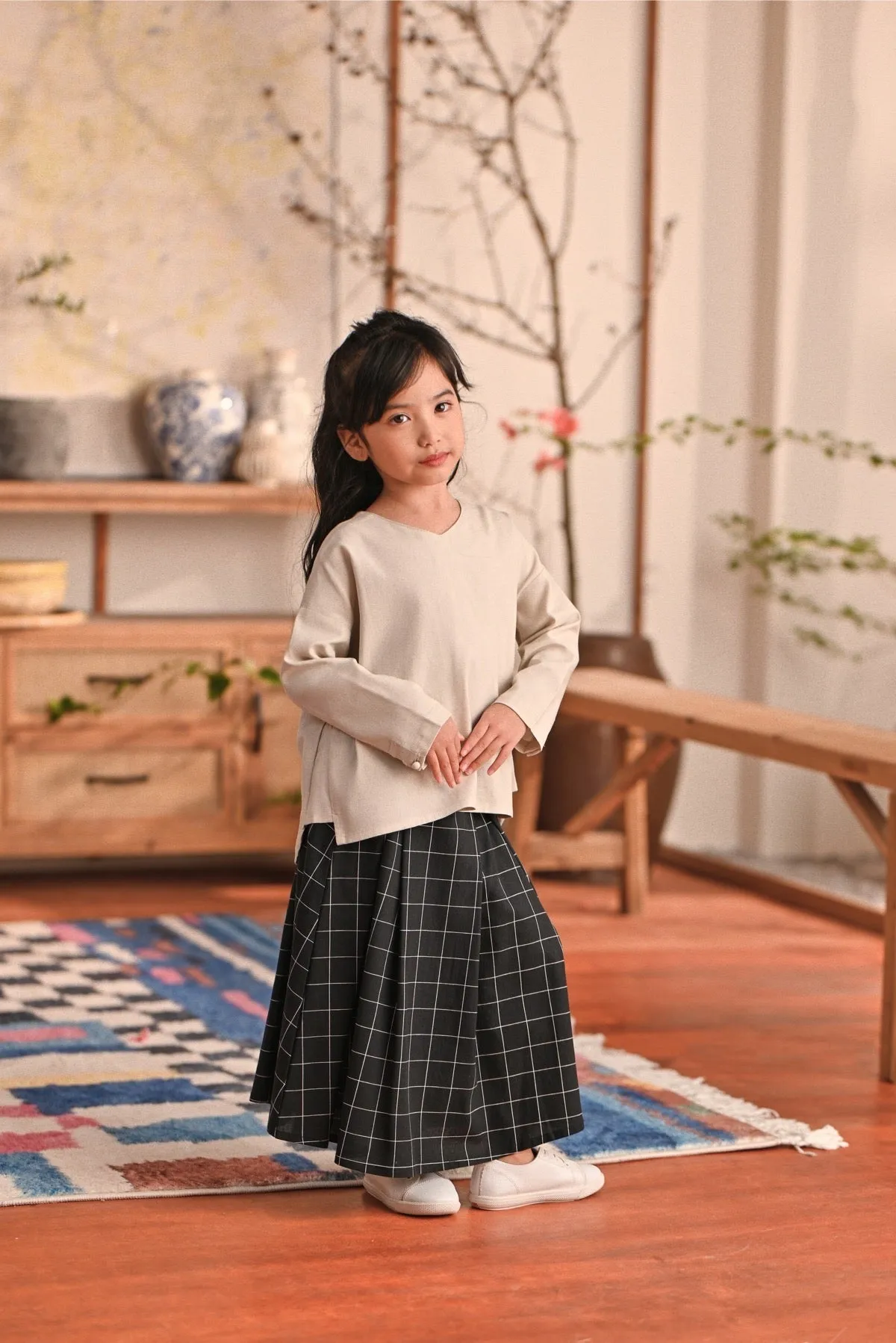 The Heiwa A-Line Skirt - Mado