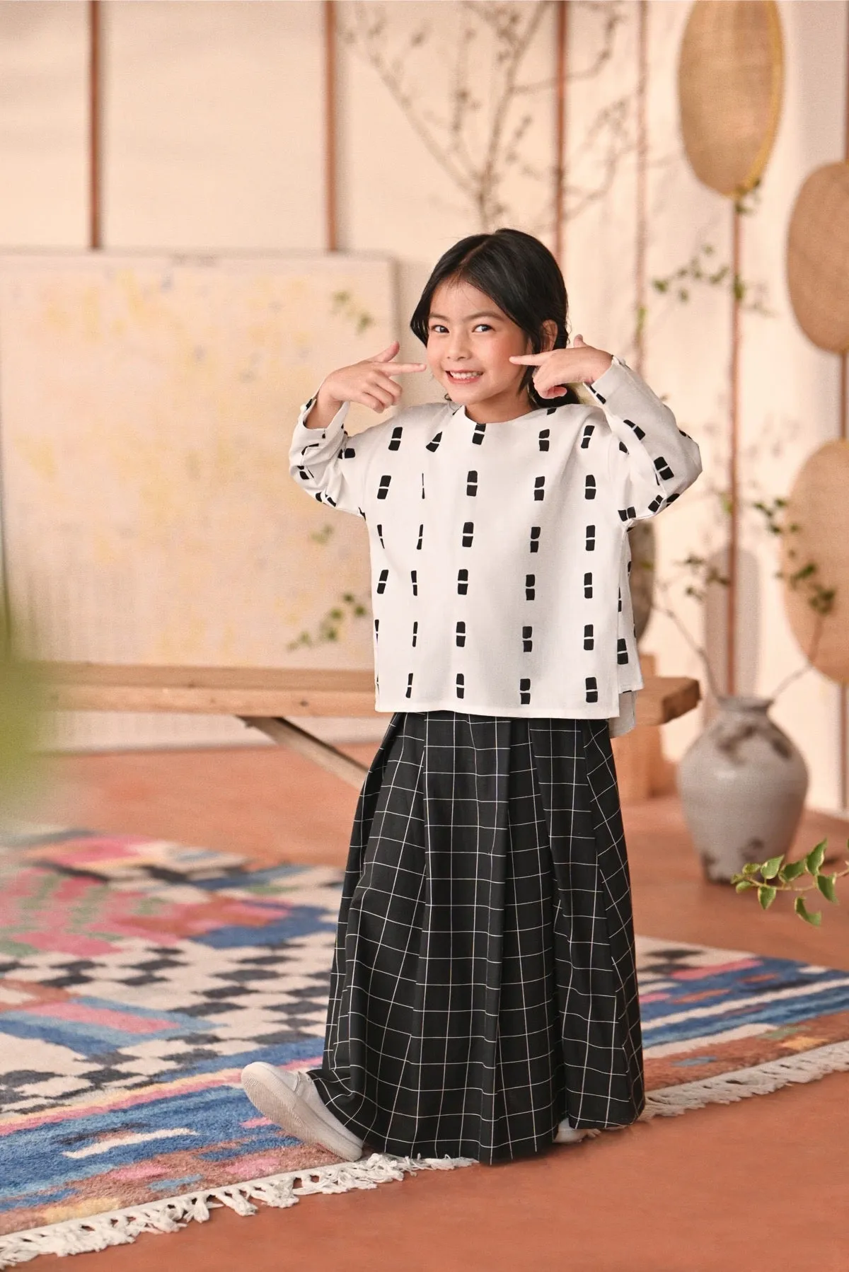 The Heiwa A-Line Skirt - Mado