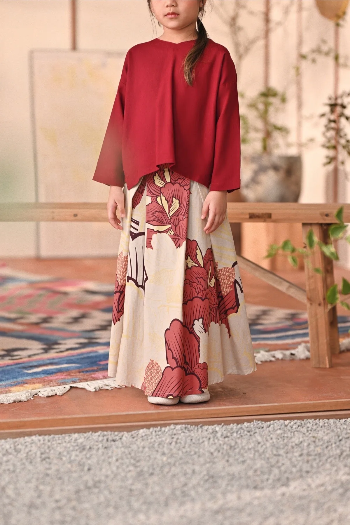 The Heiwa A-Line Skirt - Renai