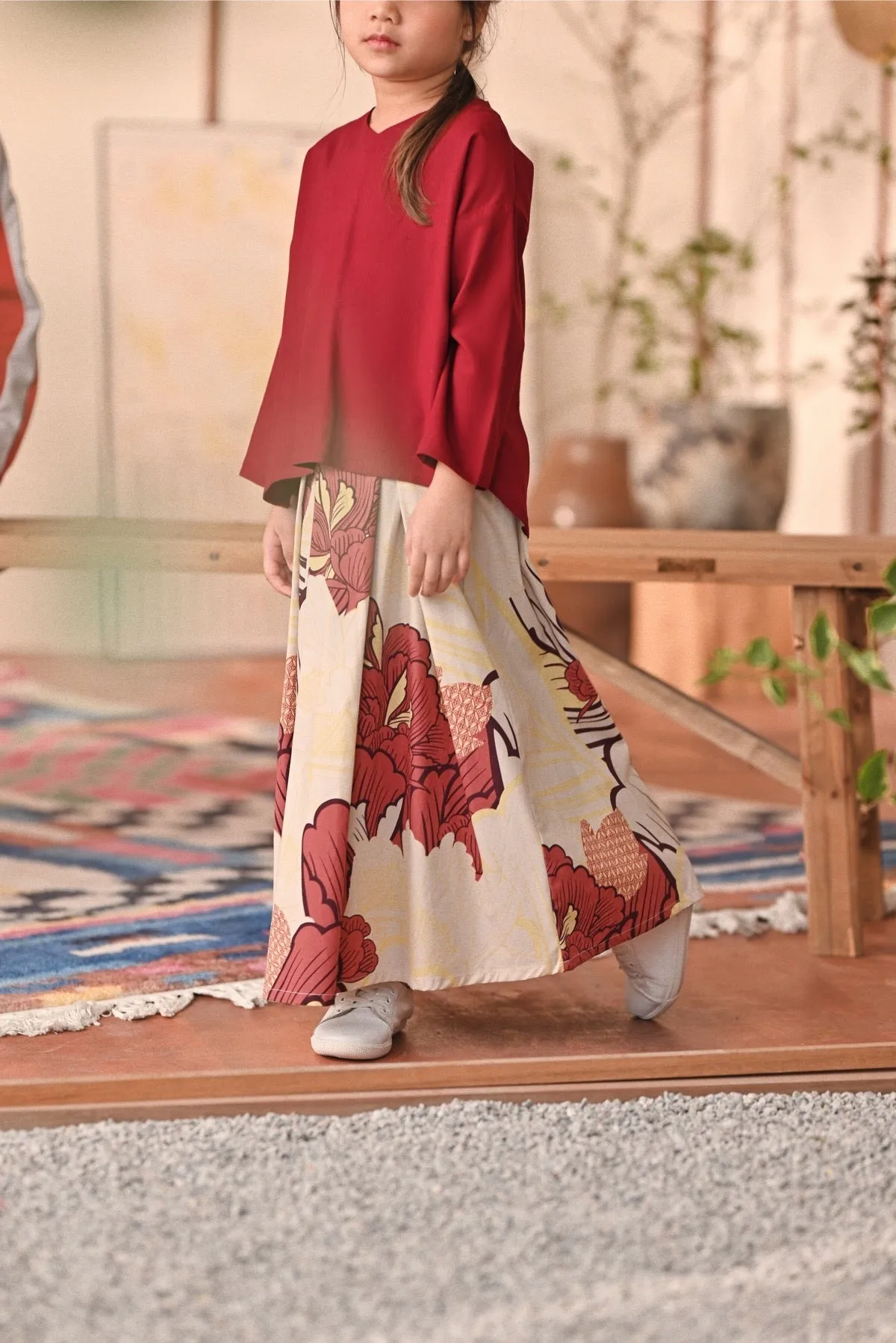 The Heiwa A-Line Skirt - Renai