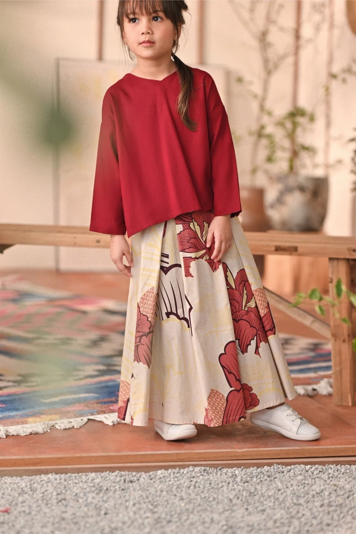 The Heiwa A-Line Skirt - Renai