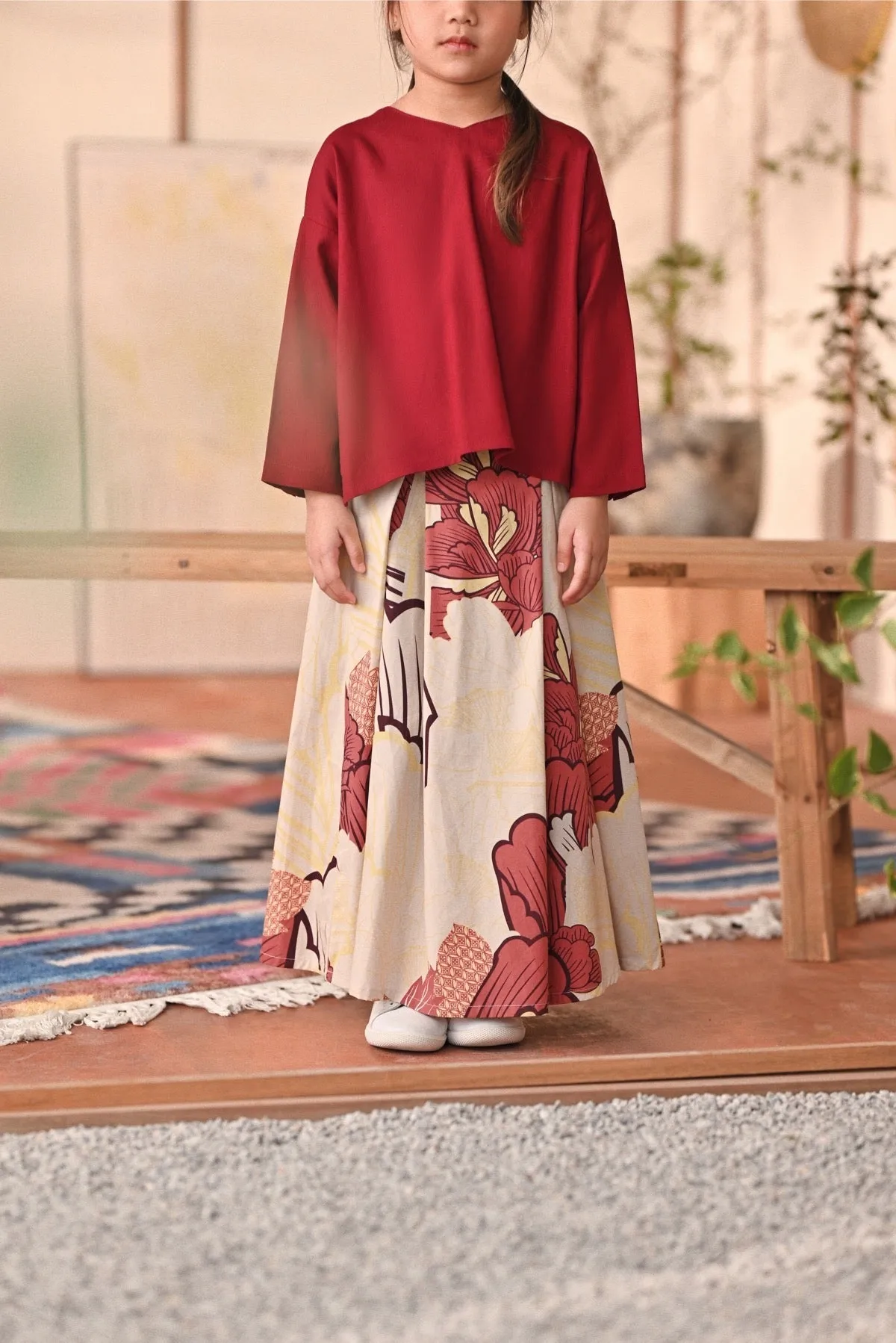 The Heiwa A-Line Skirt - Renai