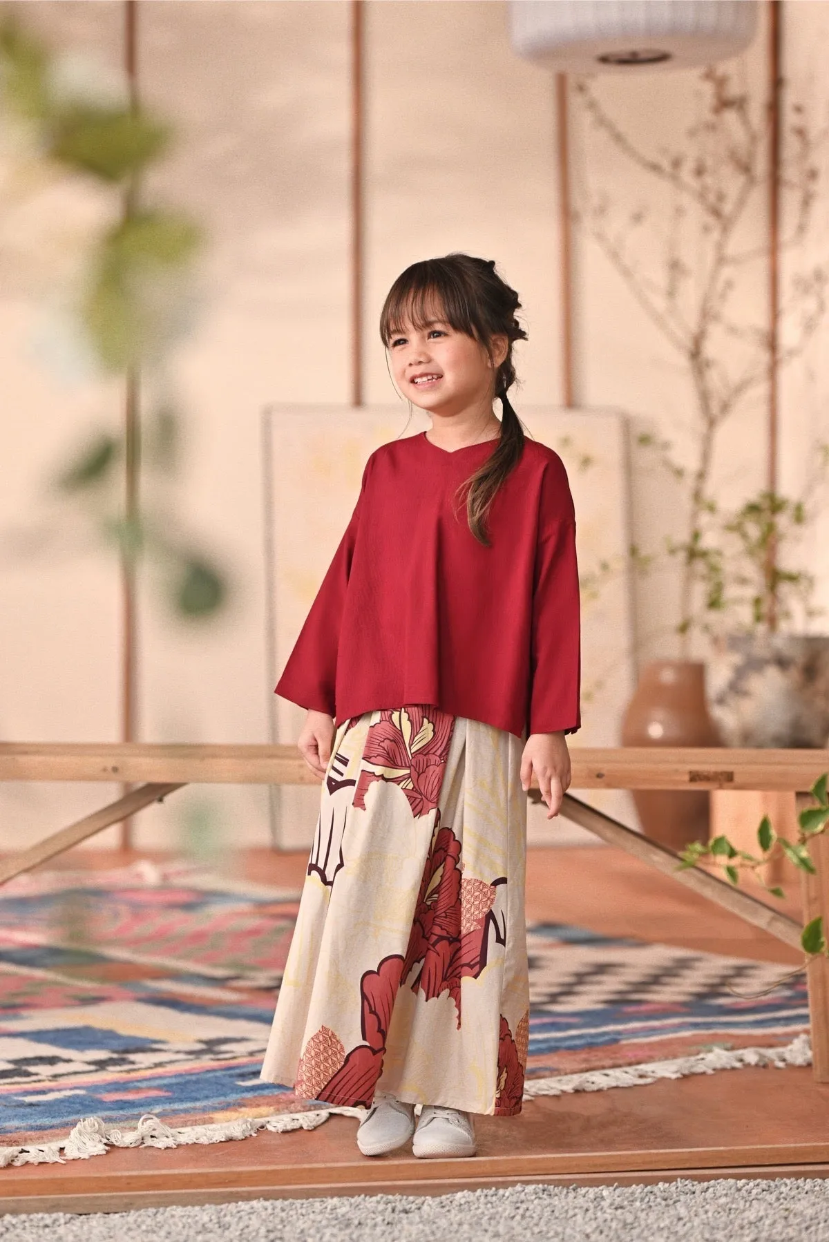 The Heiwa A-Line Skirt - Renai