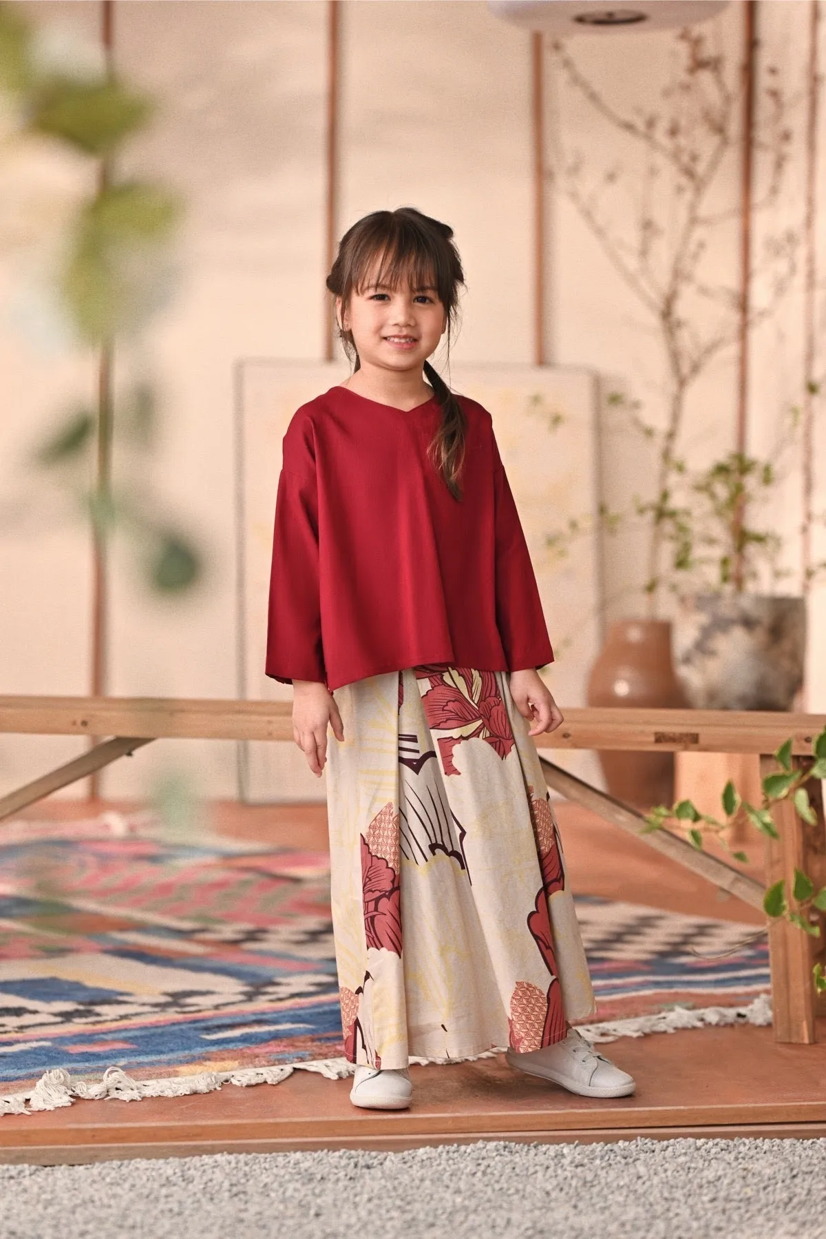 The Heiwa A-Line Skirt - Renai