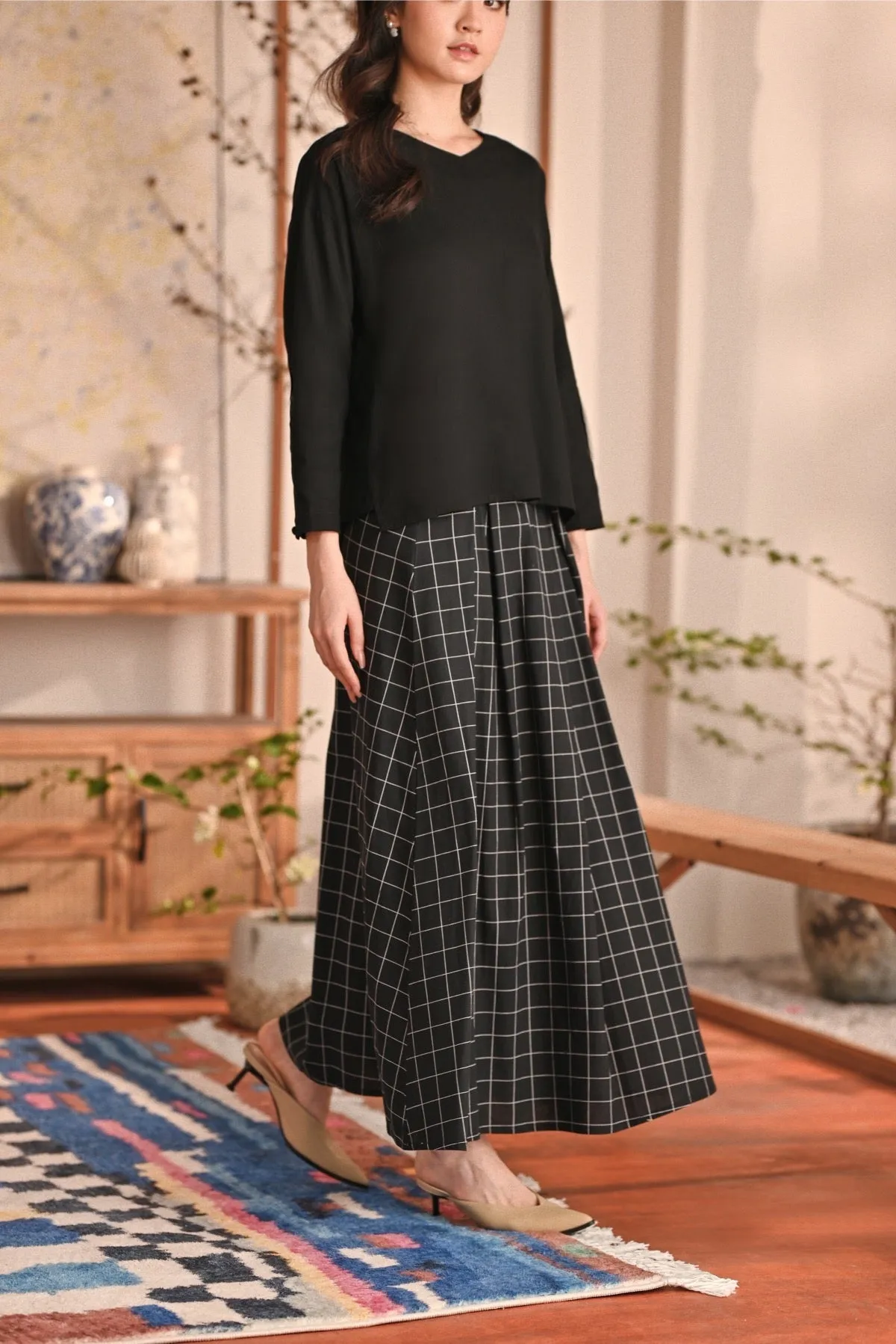The Heiwa Women A-Line Skirt - Mado