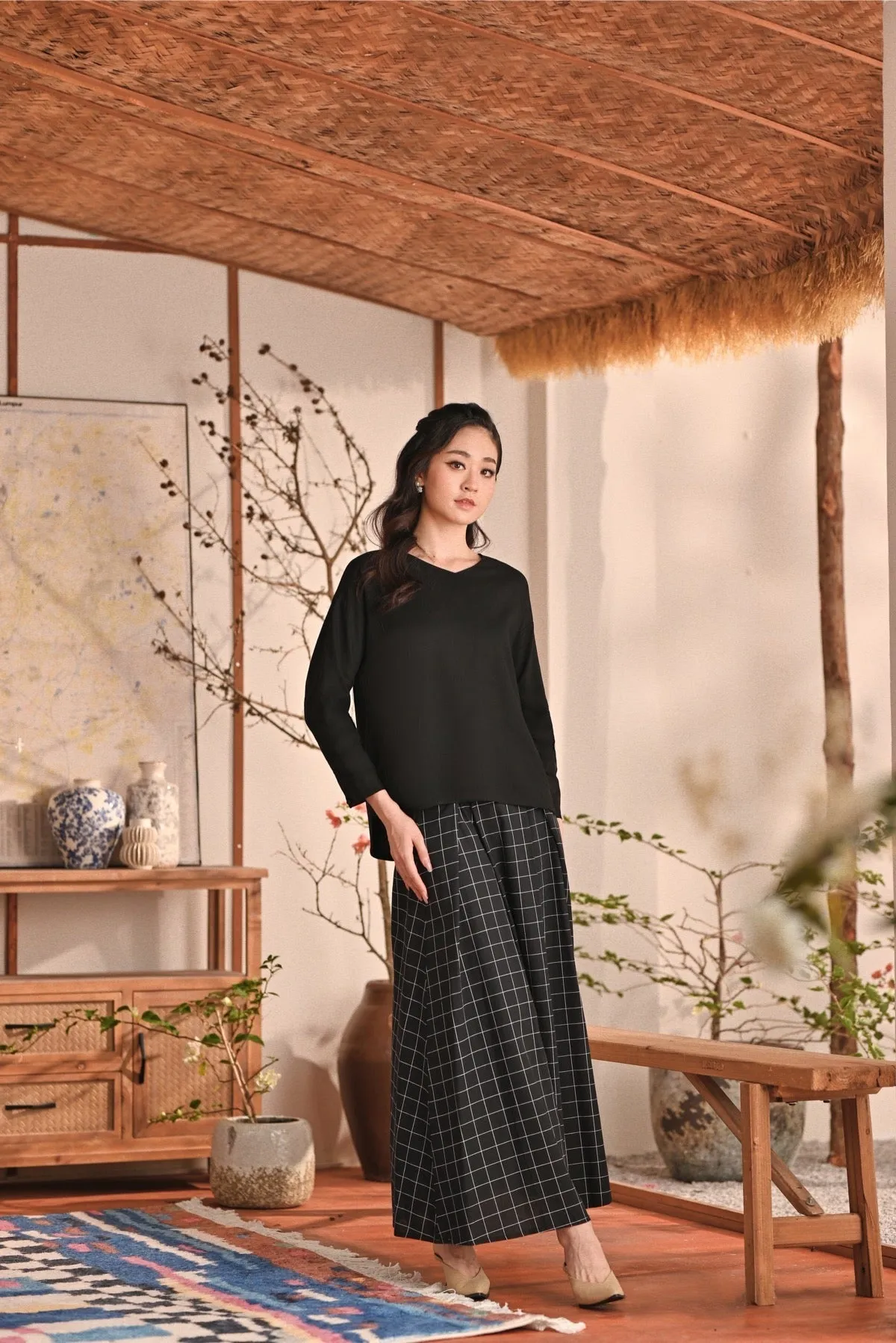 The Heiwa Women A-Line Skirt - Mado