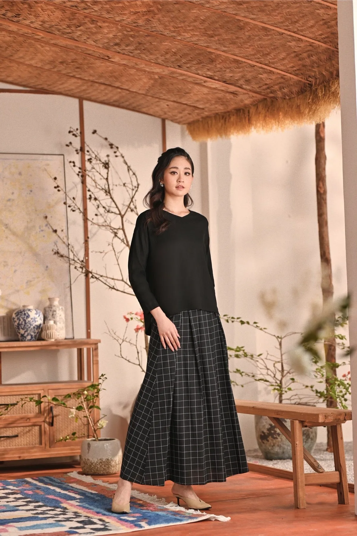 The Heiwa Women A-Line Skirt - Mado