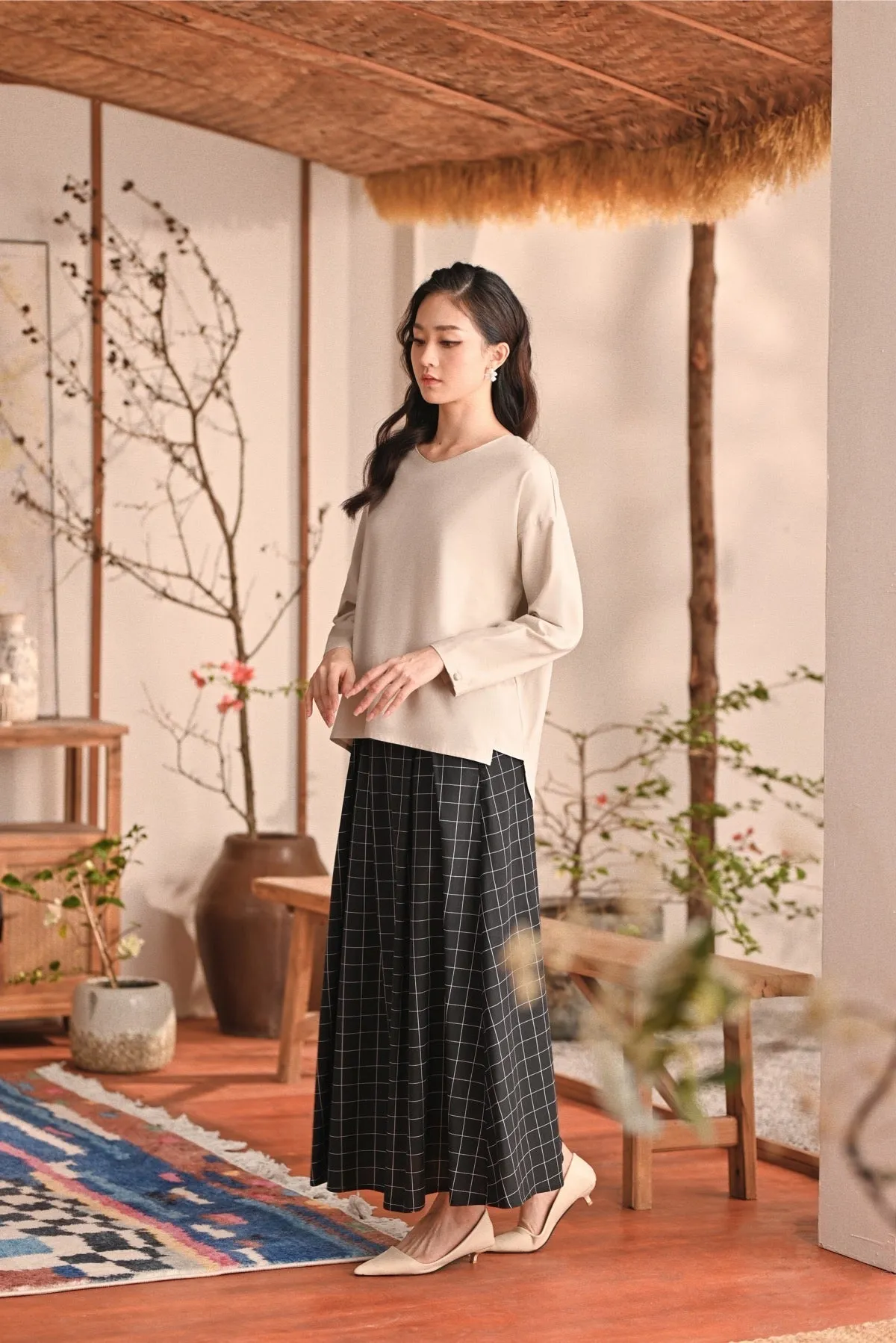 The Heiwa Women A-Line Skirt - Mado