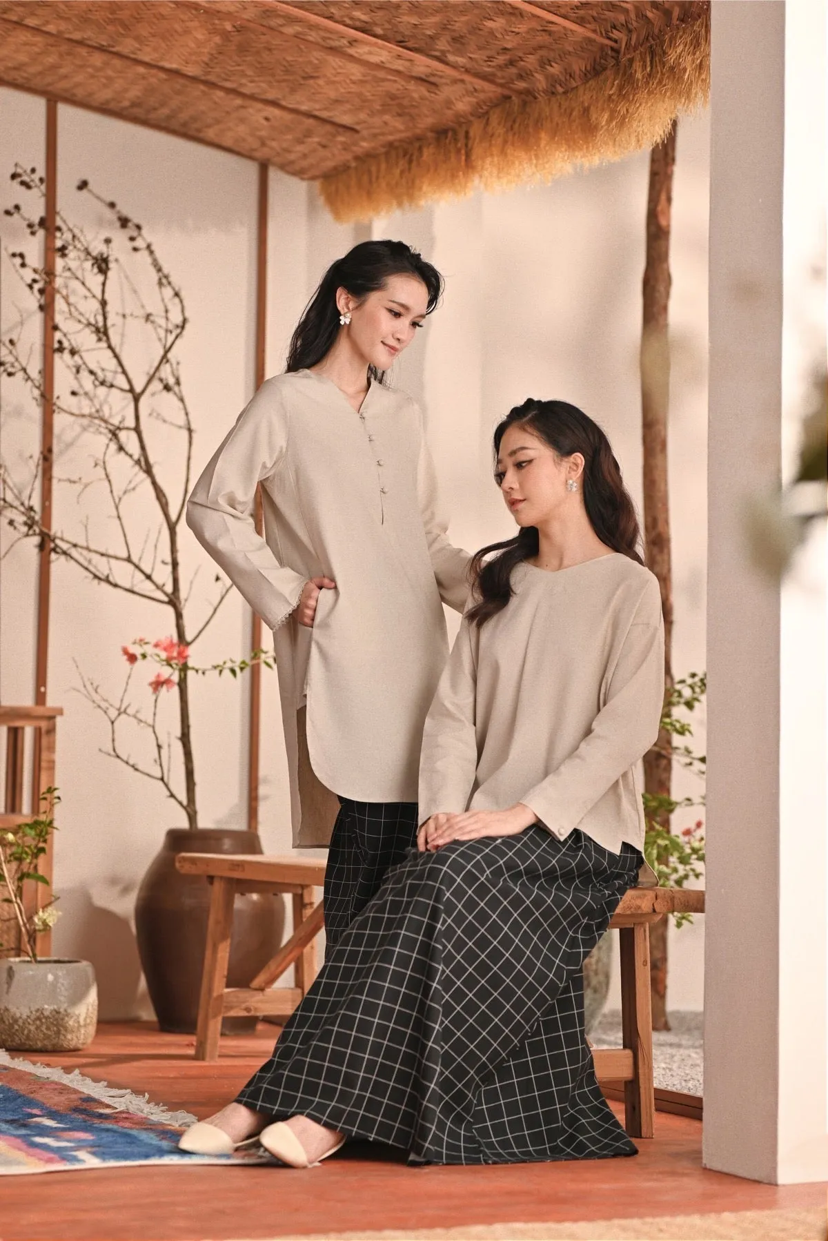 The Heiwa Women A-Line Skirt - Mado