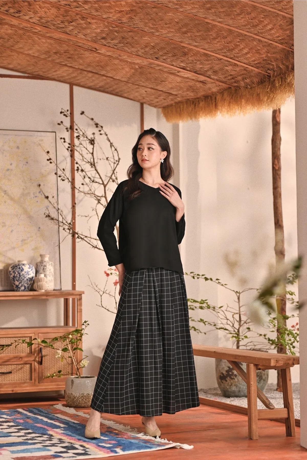 The Heiwa Women A-Line Skirt - Mado