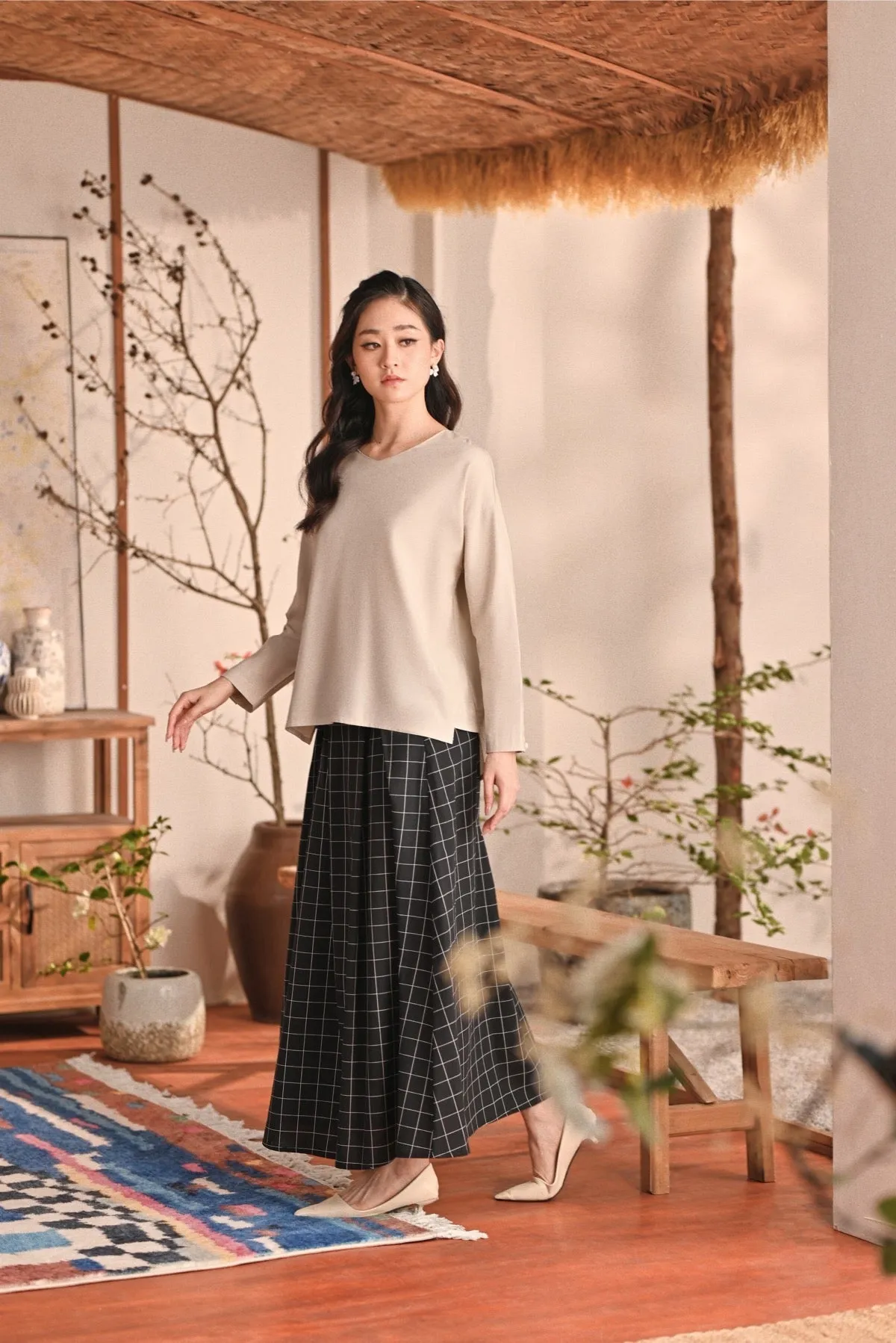 The Heiwa Women A-Line Skirt - Mado
