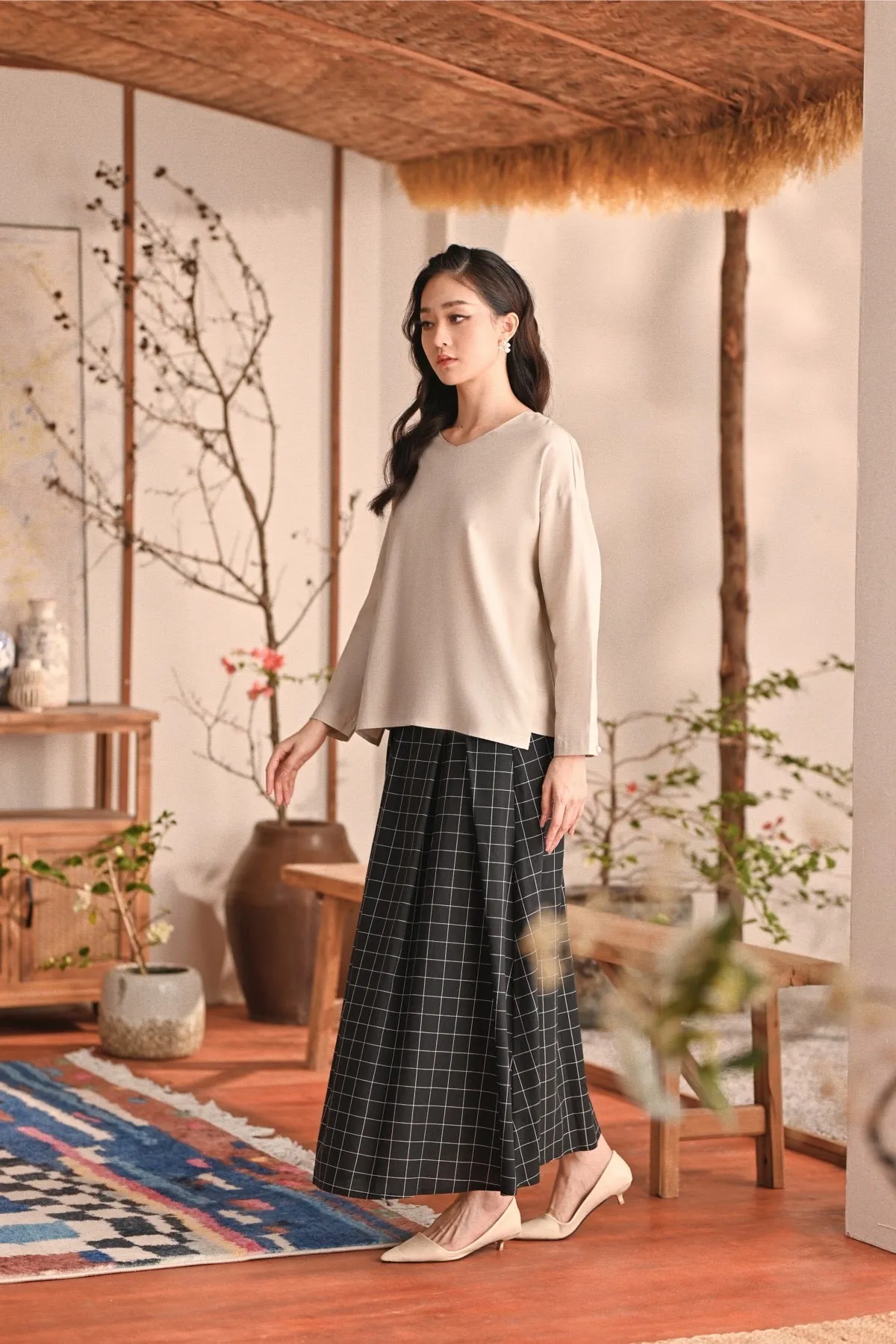 The Heiwa Women A-Line Skirt - Mado