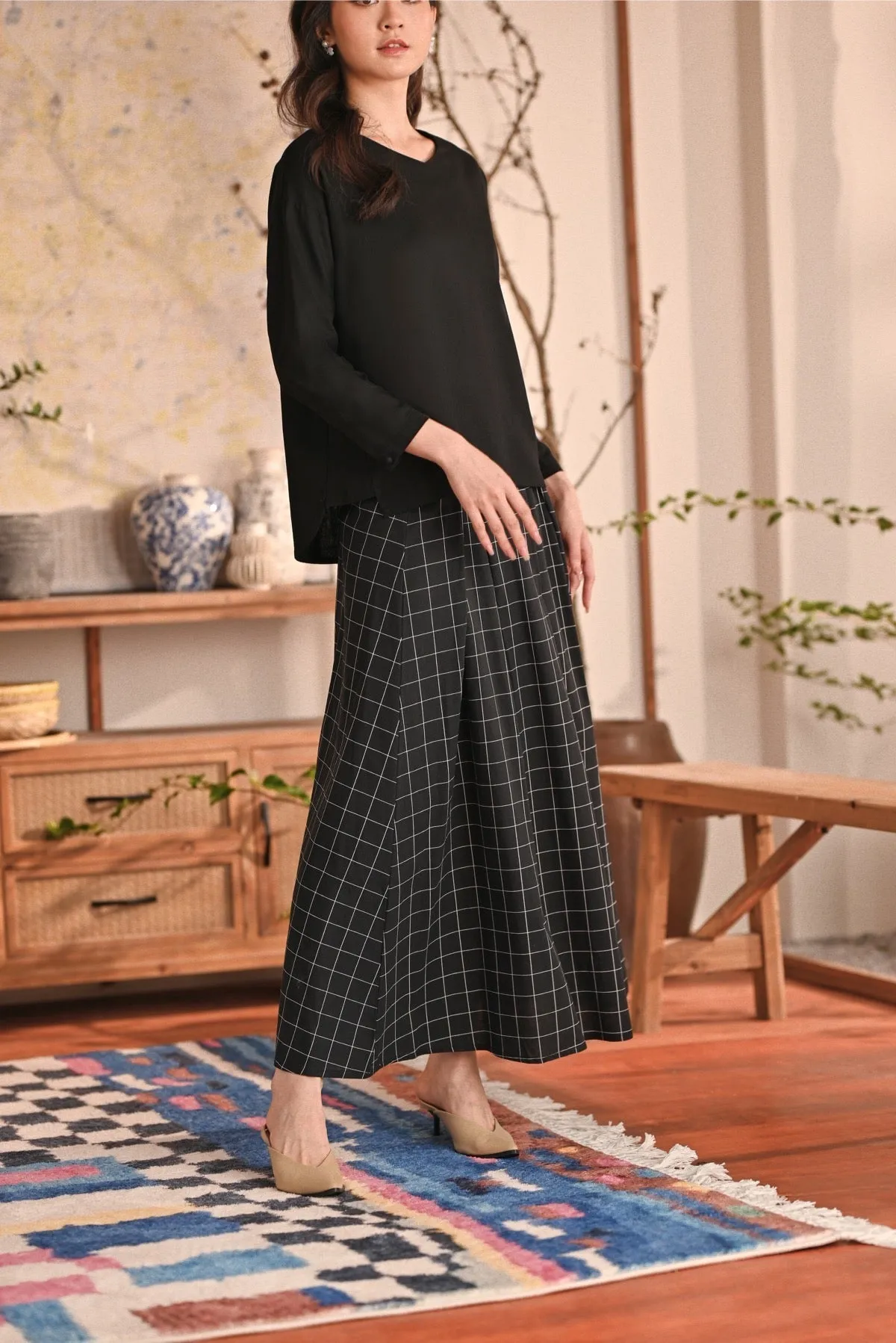 The Heiwa Women A-Line Skirt - Mado