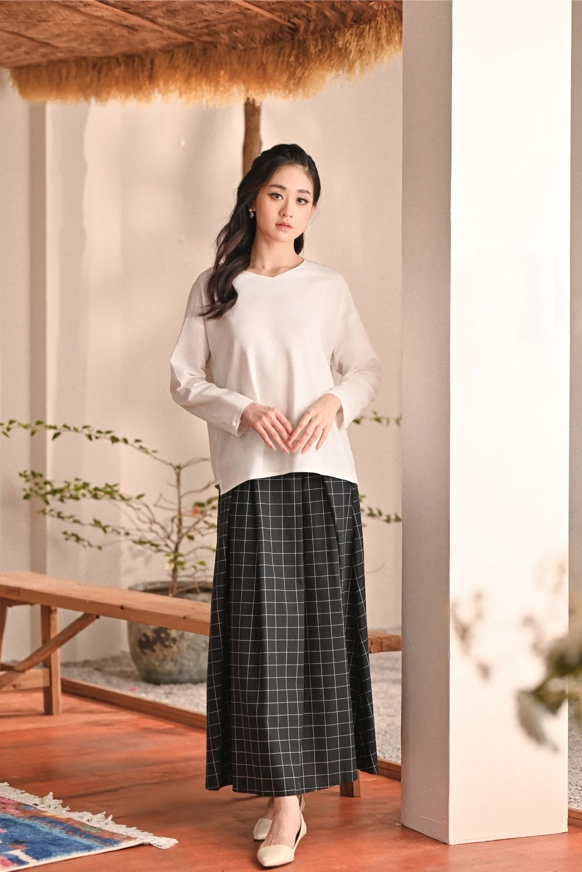 The Heiwa Women A-Line Skirt - Mado