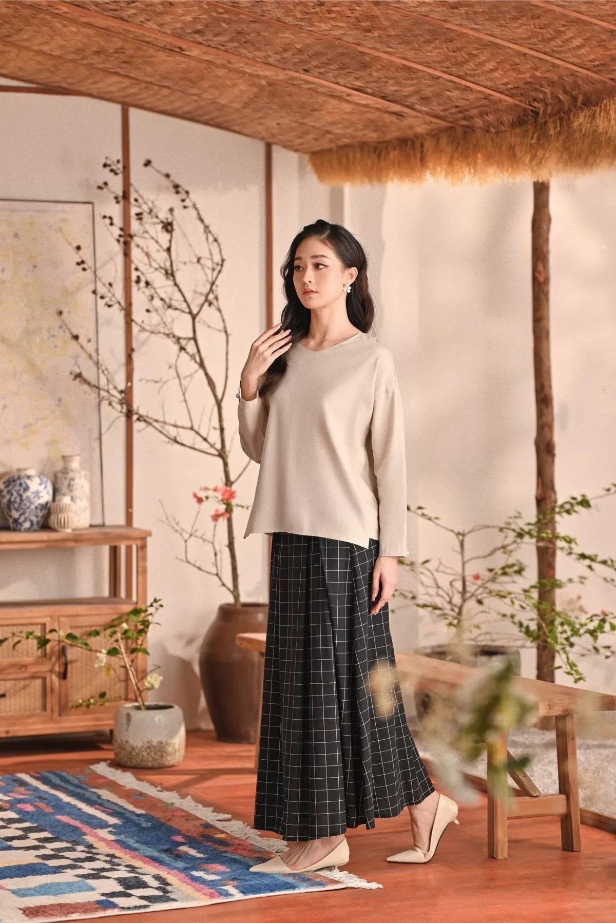The Heiwa Women A-Line Skirt - Mado