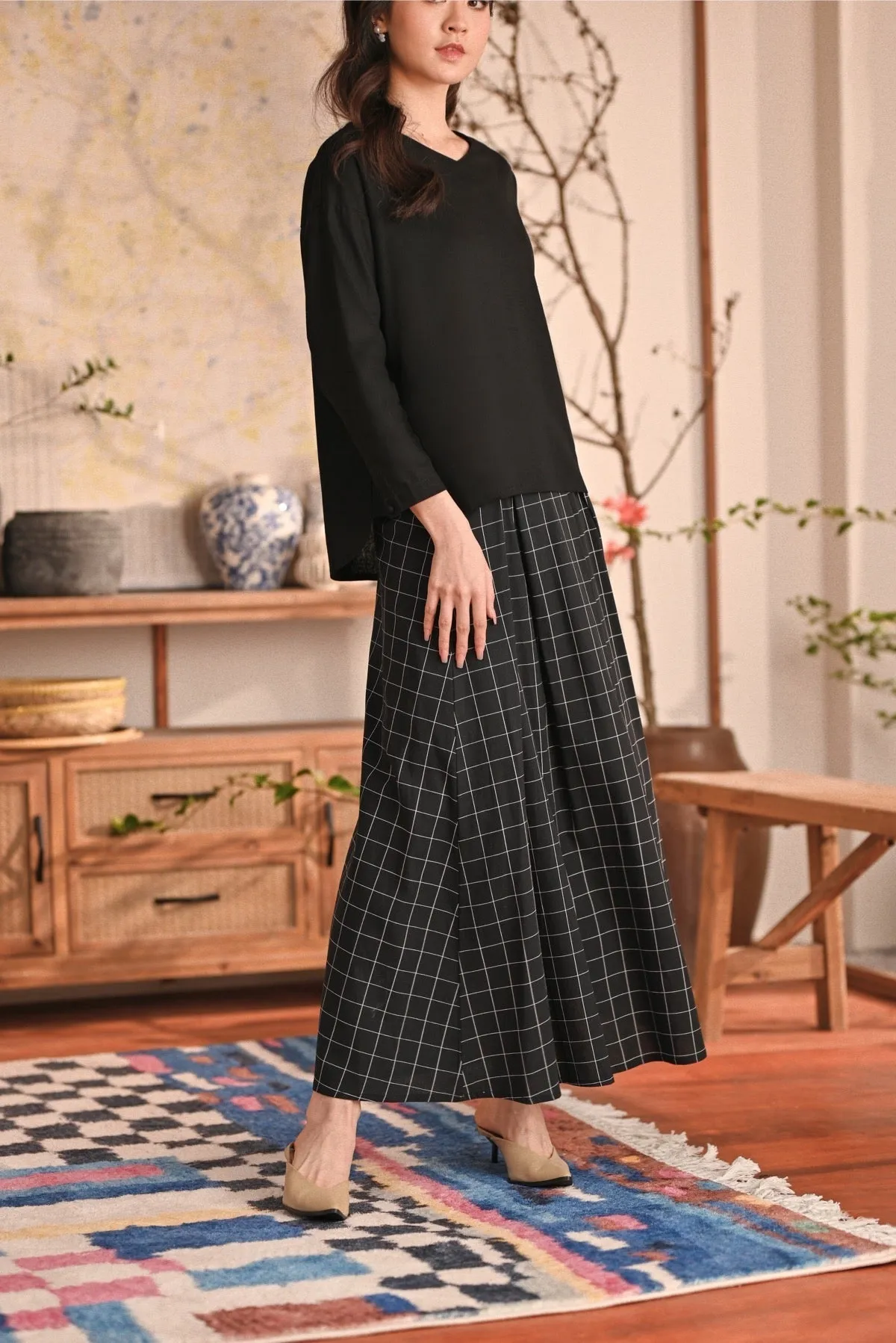 The Heiwa Women A-Line Skirt - Mado
