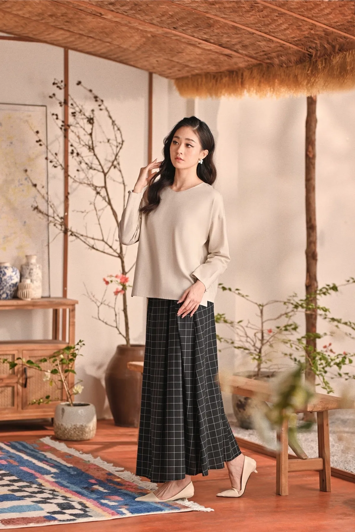 The Heiwa Women A-Line Skirt - Mado