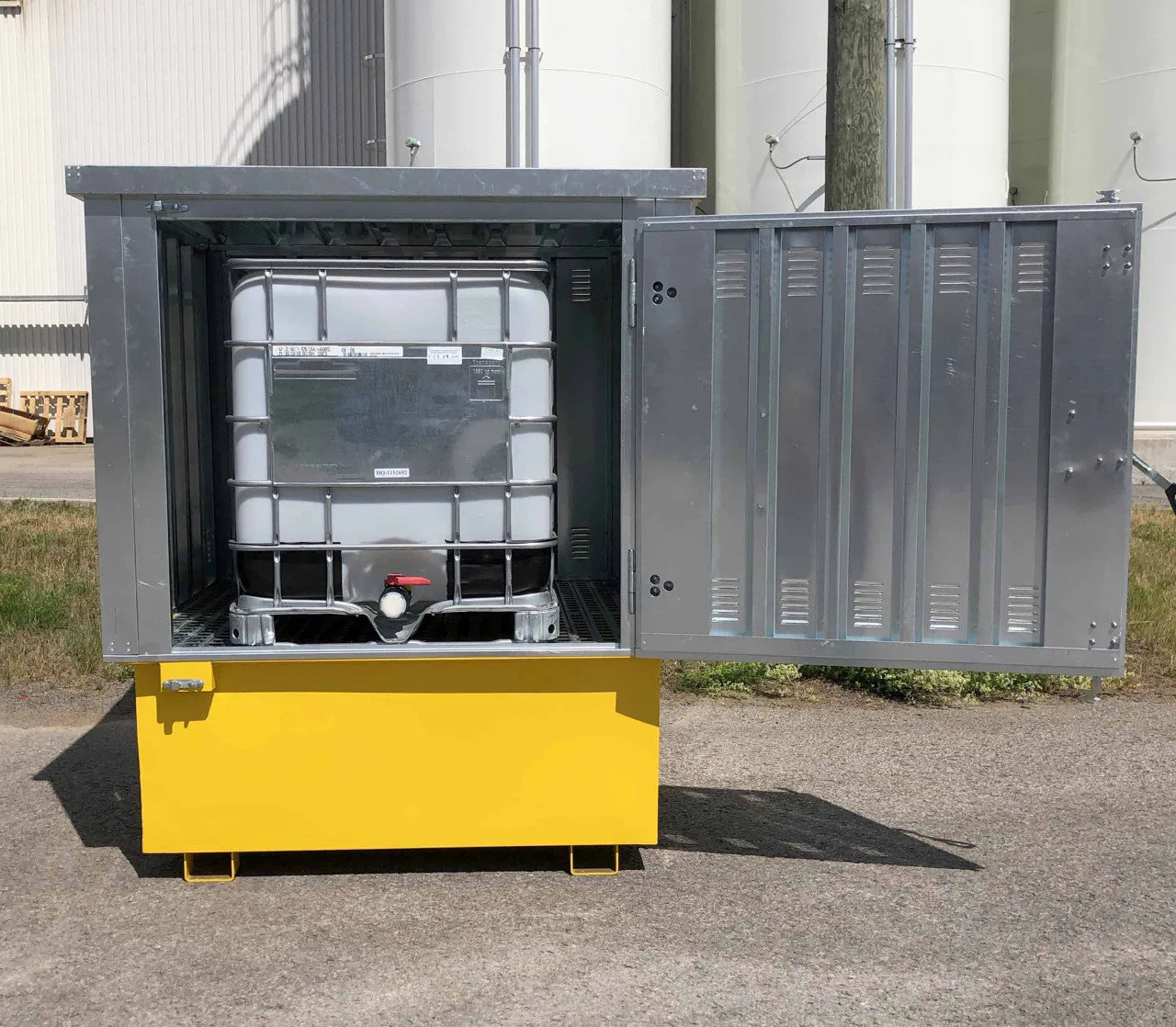 UltraTech IBC Hard Top Spill Pallet Steel Model 1185