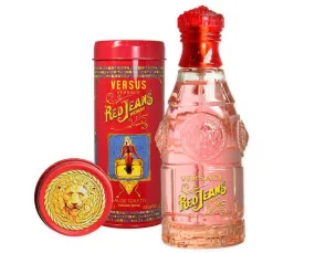 Versace red jeans