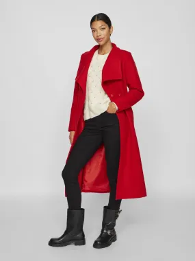 VIDICA Coat - Poppy Red
