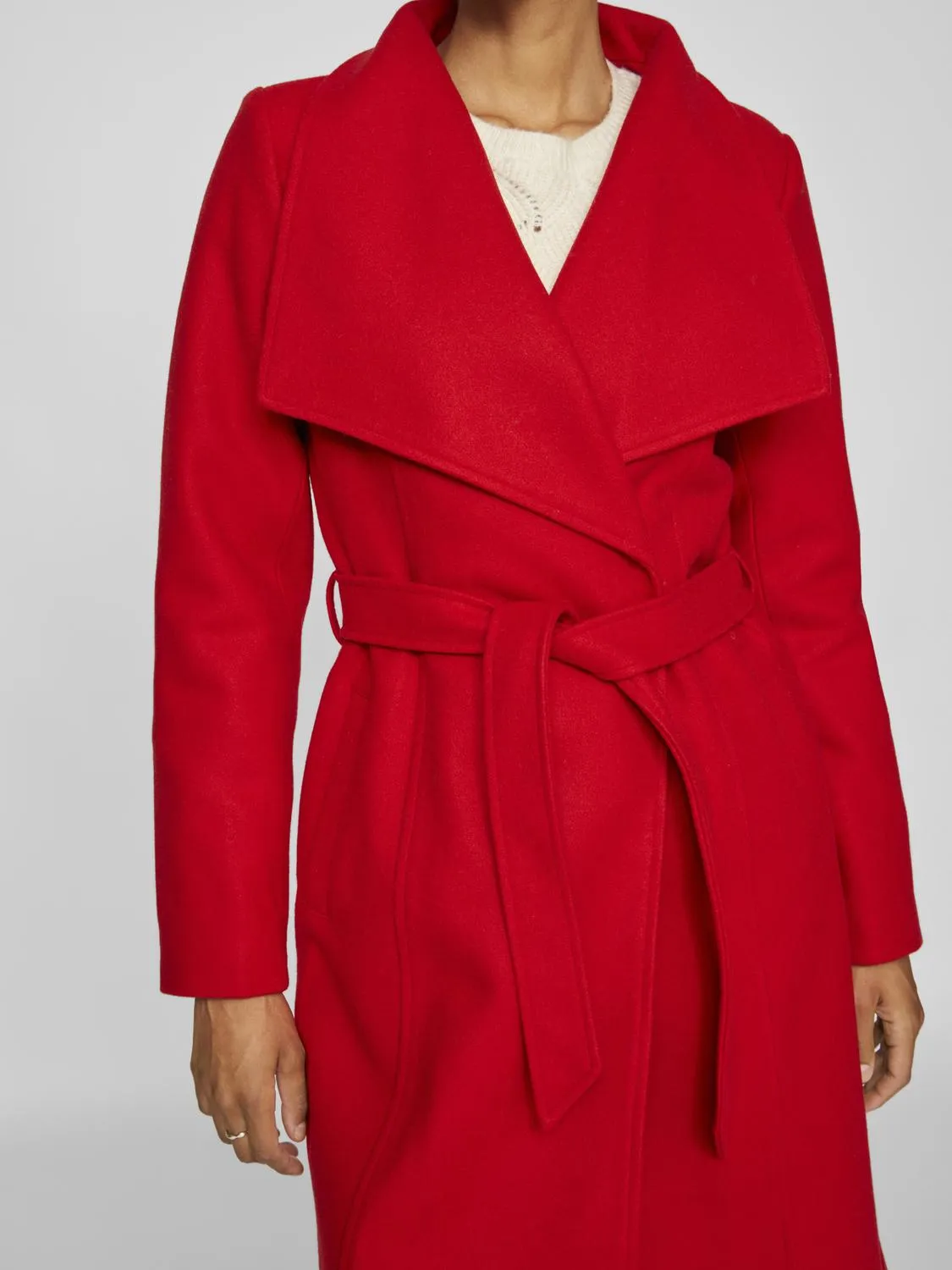 VIDICA Coat - Poppy Red