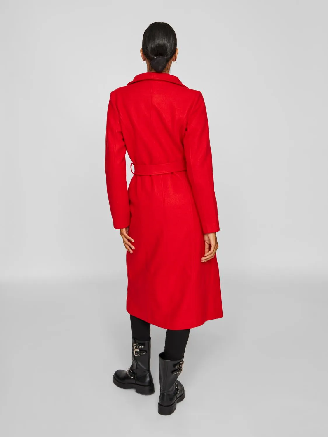 VIDICA Coat - Poppy Red