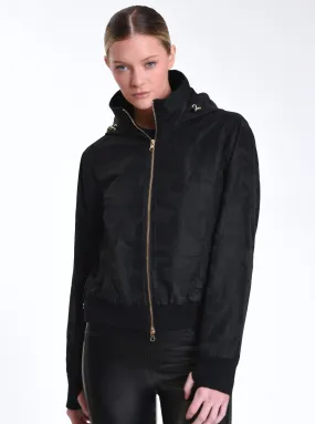 Violette Gold Camo Bomber