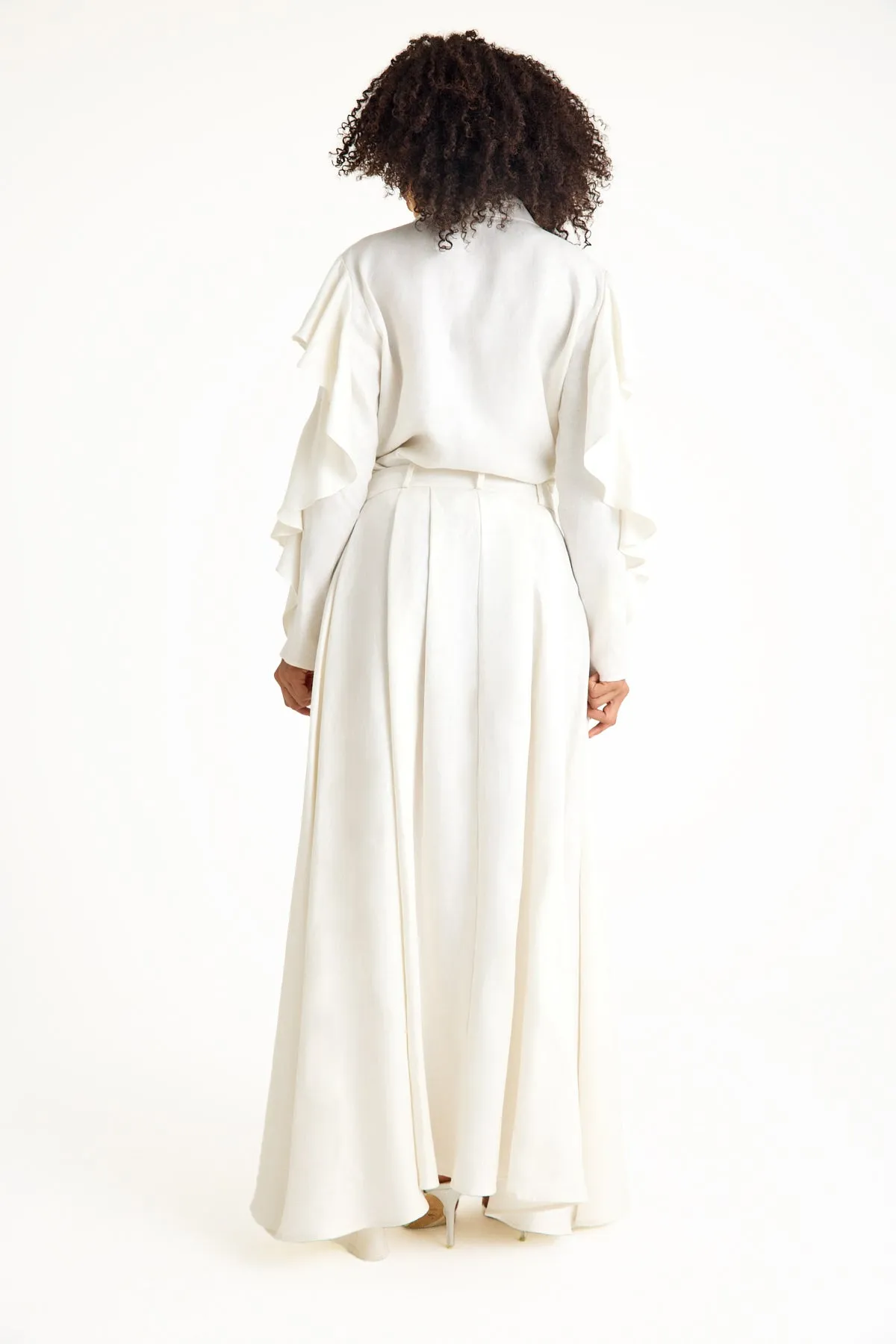 White Maxi Women's Skirt