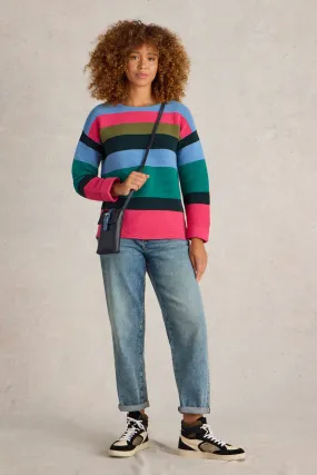 White Stuff Jana Stripe Jumper