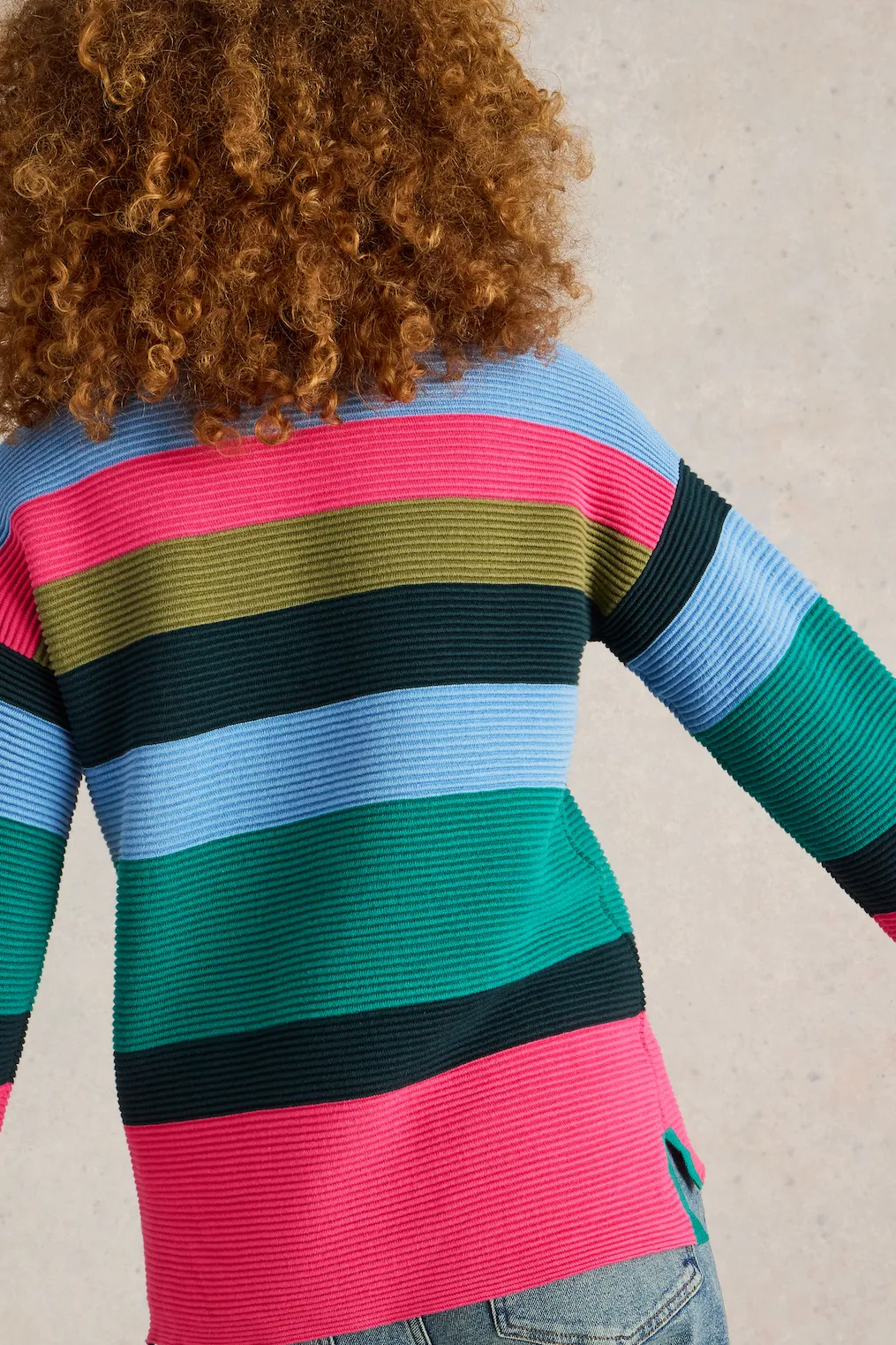White Stuff Jana Stripe Jumper
