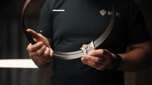 X7 BUCKLE | BASKETWEAVE GUN BELT 1.5"