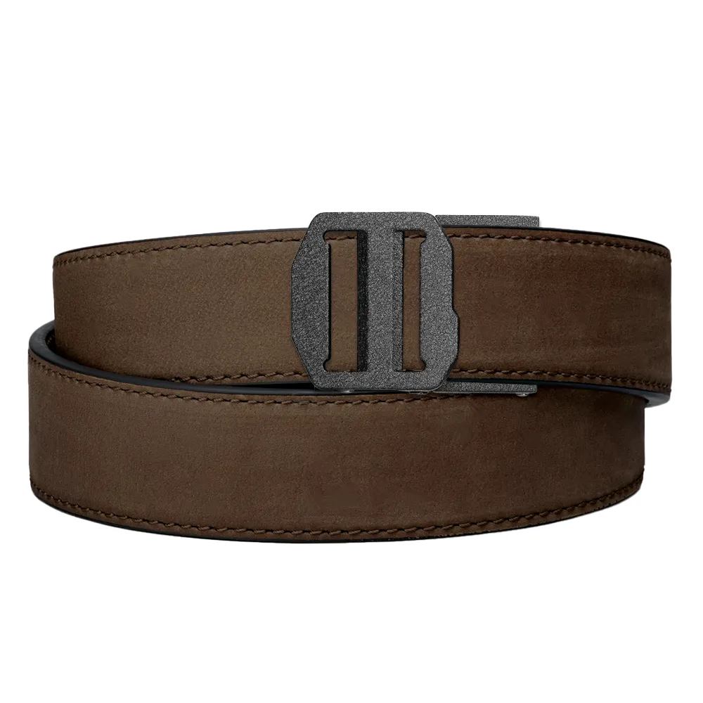 X7 BUCKLE | BUFFALO LEATHER GUN BELT 1.5"