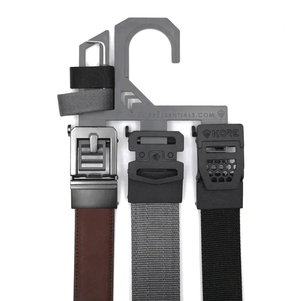 X7 BUCKLE | BUFFALO LEATHER GUN BELT 1.5"
