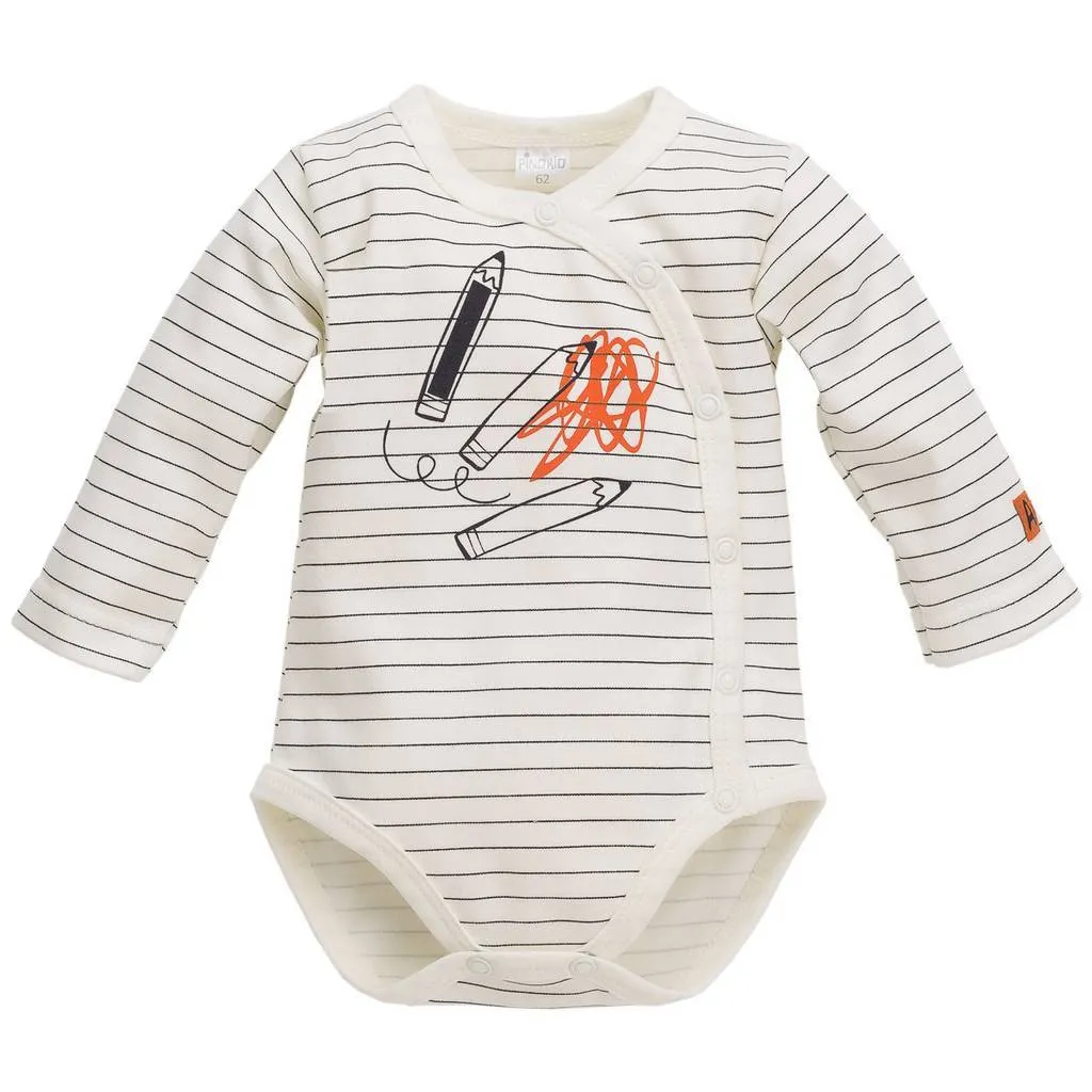 Xavier Long Sleeve Wrap Bodysuit