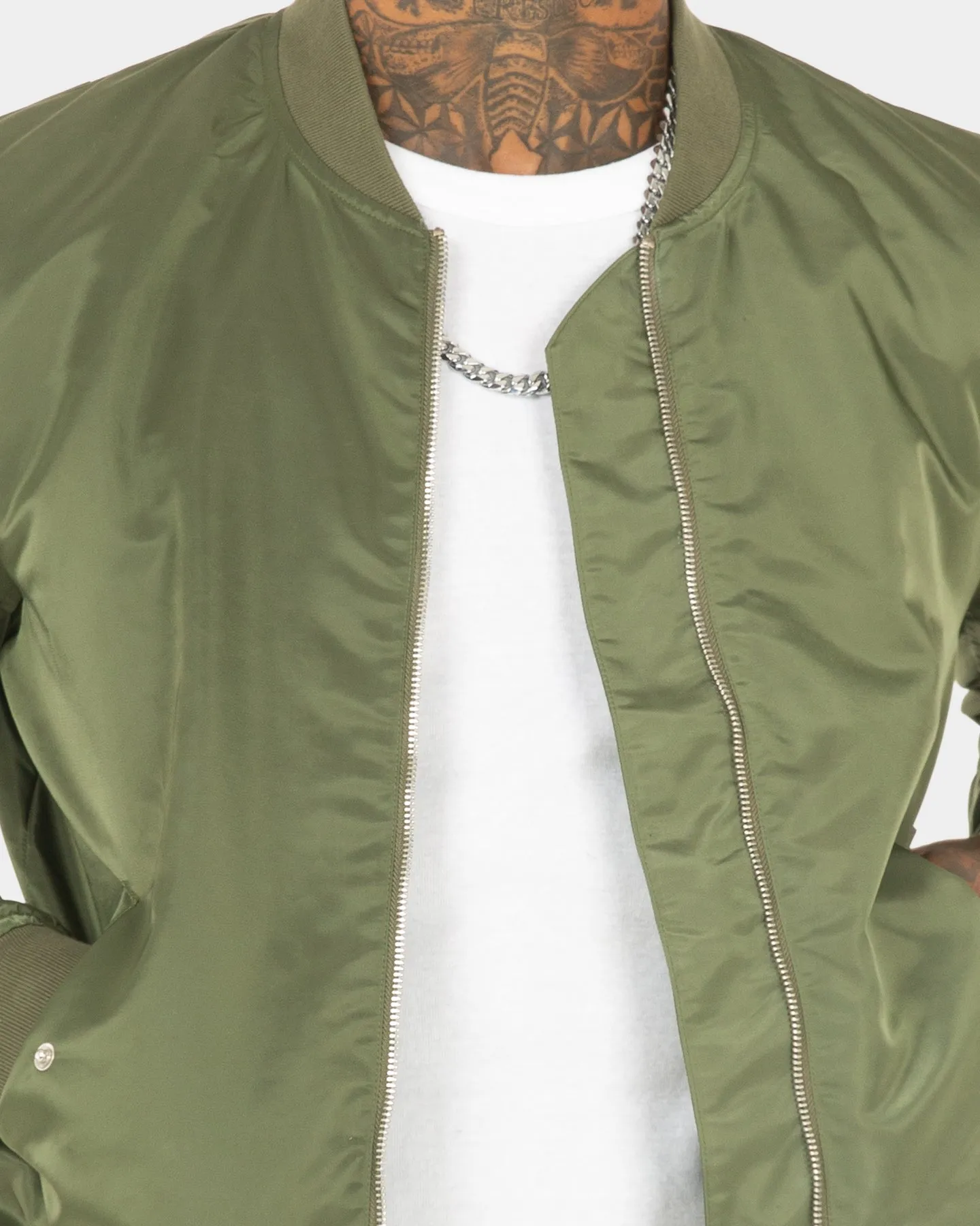 XXIII Statesman Slim Bomber Jacket Army Green