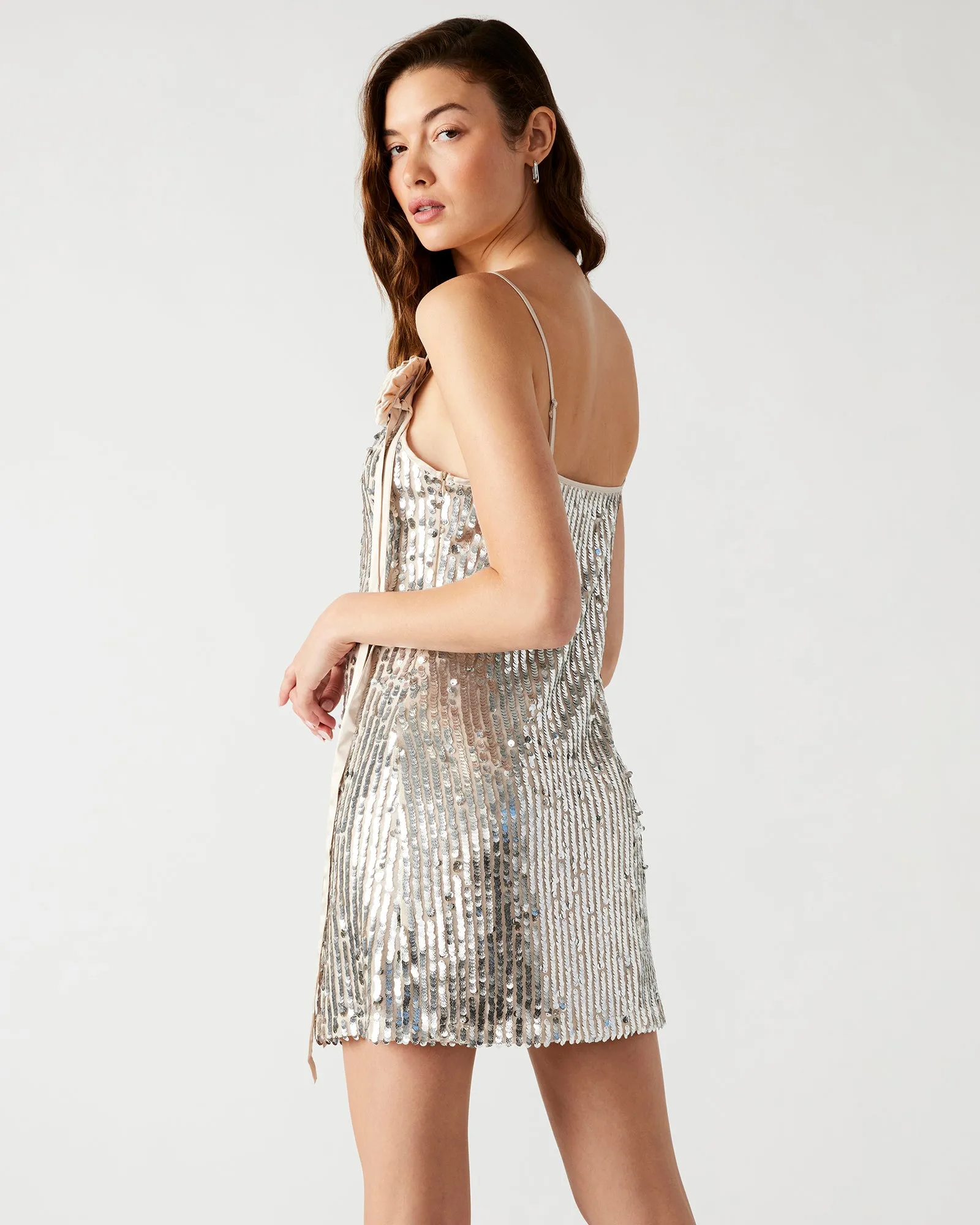 YASMIN DRESS SILVER